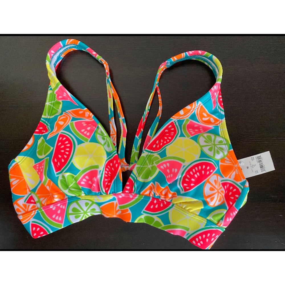 Multicolor Bikini Top